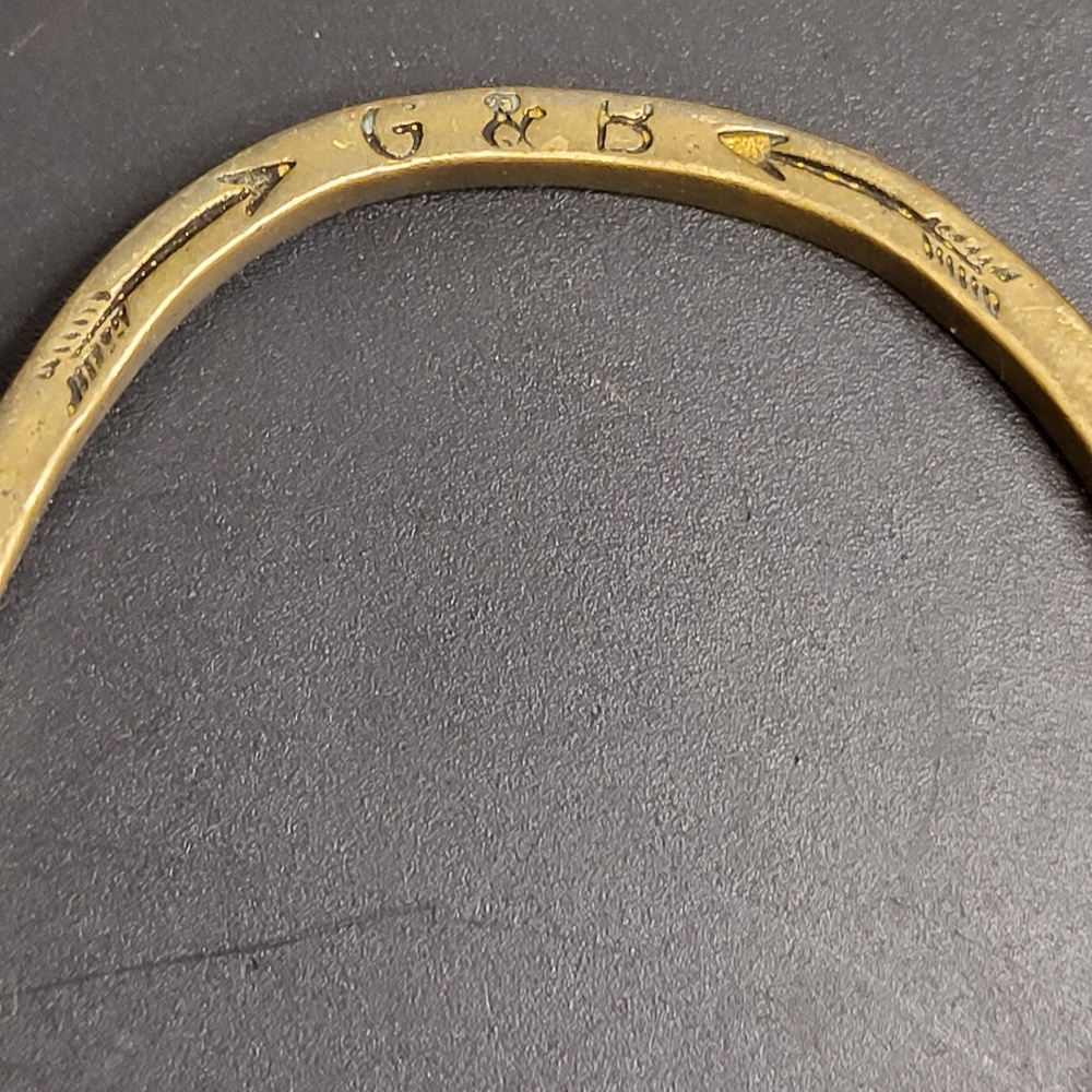 Giles & Brothers Railroad Spike Bracelet Cuff - Picture 4 of 8